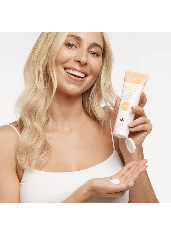 MOOGOO - Soothing Msm Moisturizer Natural Calming Moisturizing Body Lotion For Sensitive Skin For Women And For Men. Petroleum Free Paraben Free Cruelty Free. - Image 1