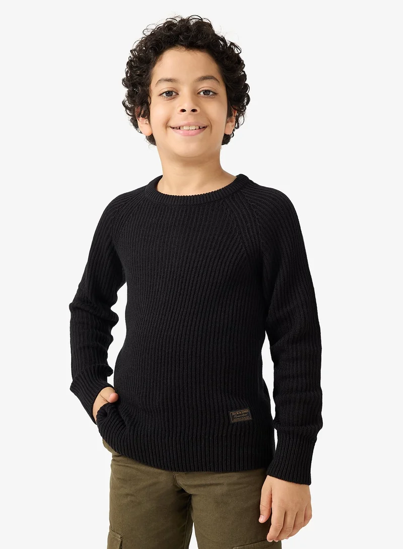Jack & Jones Junior Kids Jjpannel Crew Neck Sweatshirt