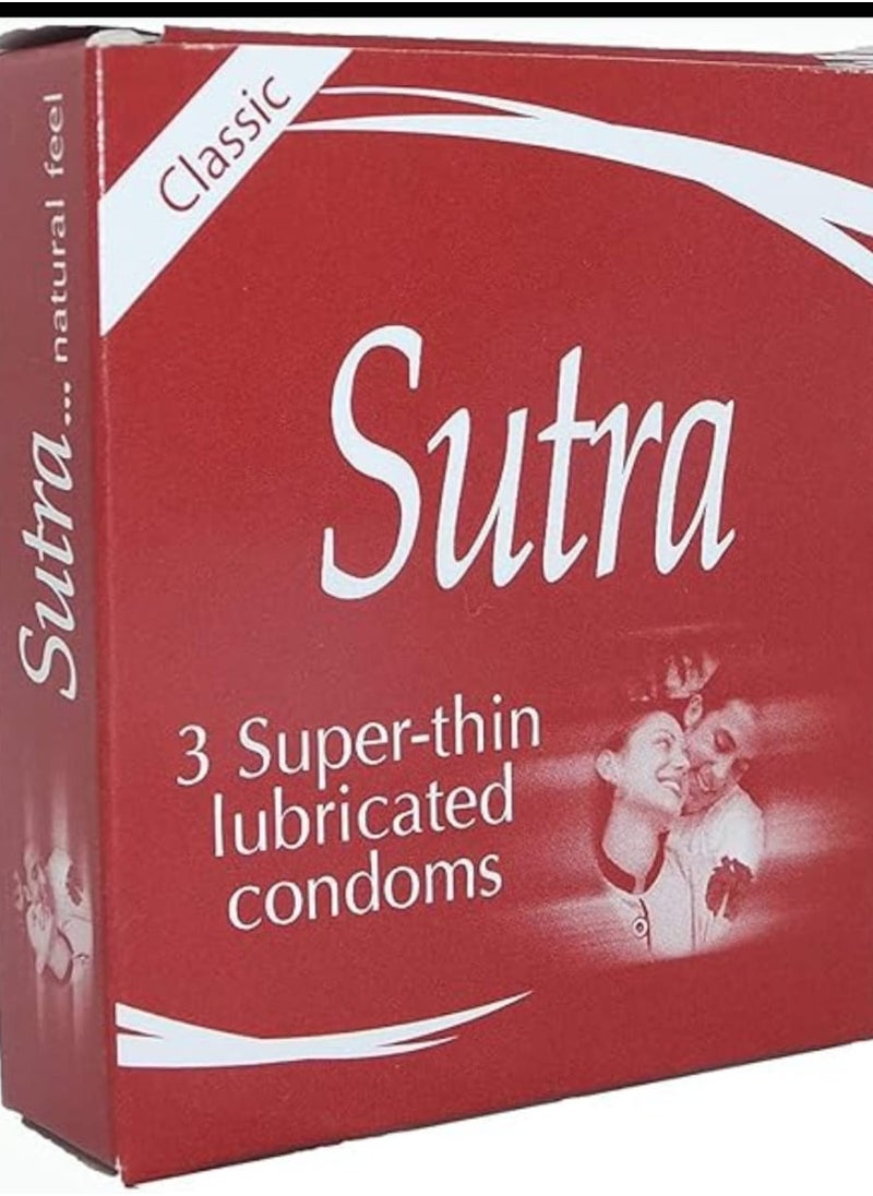 SUTRA Sutra Classic Condoms - 24 Pieces (Pack Of 3)  - Image 2