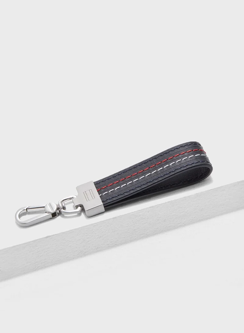 TOMMY HILFIGER Lanyard Leather Keyring
