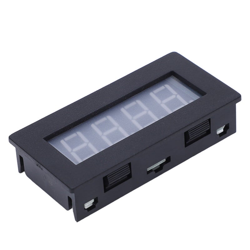 STC Digital Tachometer 0.56in 4 Digit LED Display - Power Failure Parameter Memory Compact Embedded Installation Speed Meter for Household Industrial Motor Rotation Detection - Image 2