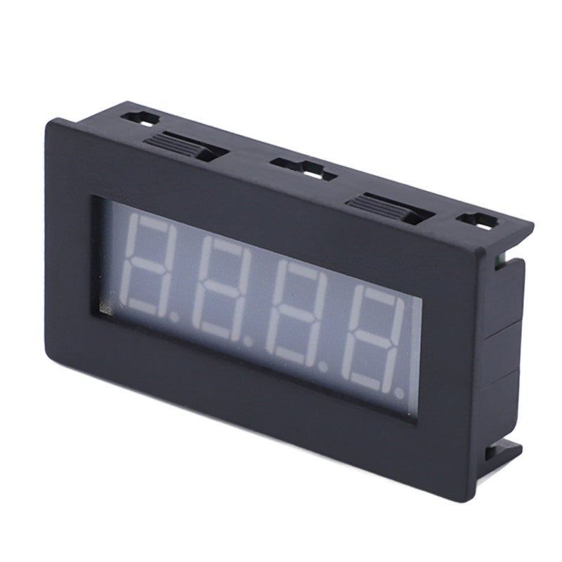 STC Digital Tachometer 0.56in 4 Digit LED Display - Power Failure Parameter Memory Compact Embedded Installation Speed Meter for Household Industrial Motor Rotation Detection - Image 4