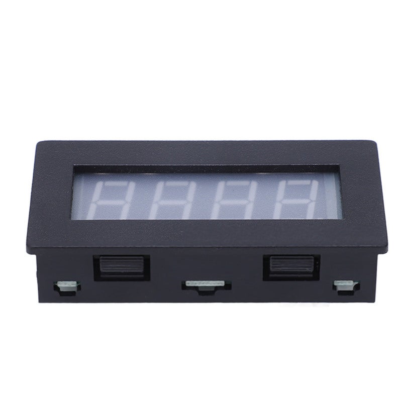 STC Digital Tachometer 0.56in 4 Digit LED Display - Power Failure Parameter Memory Compact Embedded Installation Speed Meter for Household Industrial Motor Rotation Detection - Image 3