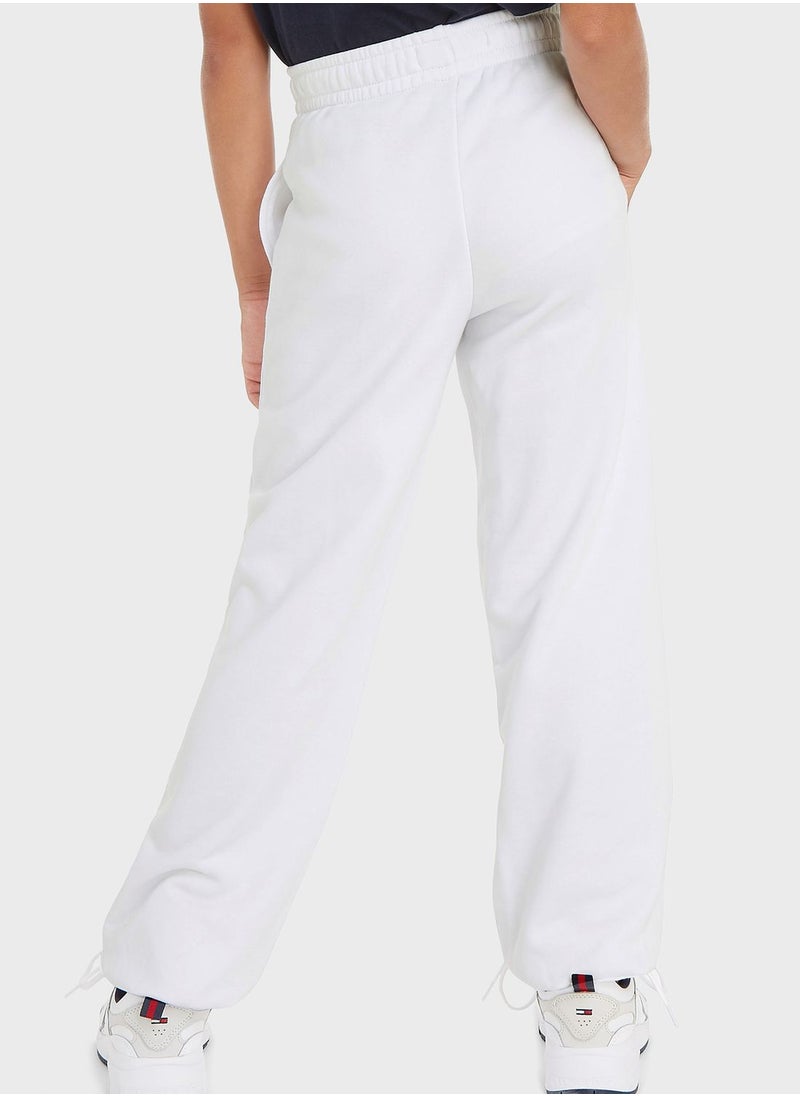 TOMMY HILFIGER - Kids Logo Sweatpants - Image 1