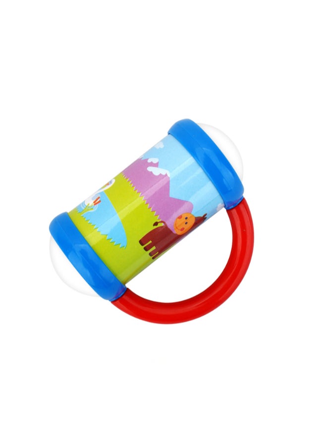 COGNIKIDS لعبة رنين المطرقة للأطفال | رنين ملون للأطفال من 0+ أشهر | رنين خفيف الوزن مع طباعة كرتونية، خرز ومقبض سهل الإمساك | لعبة أطفال خالية من BPA - Image 1