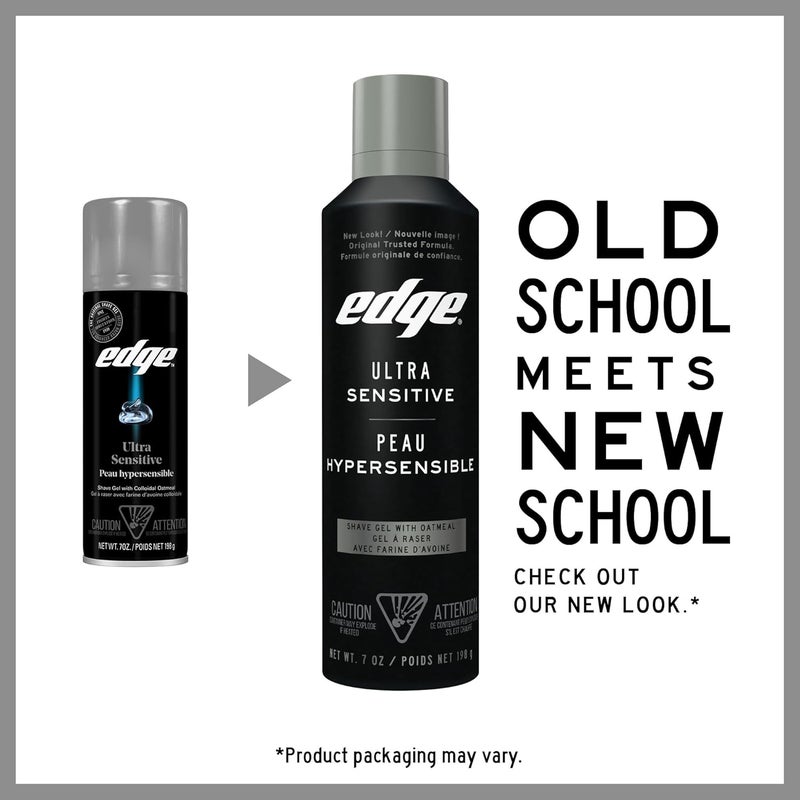 Edge Ultra Sensitive Shave Gel for Men - 7 oz - Image 3