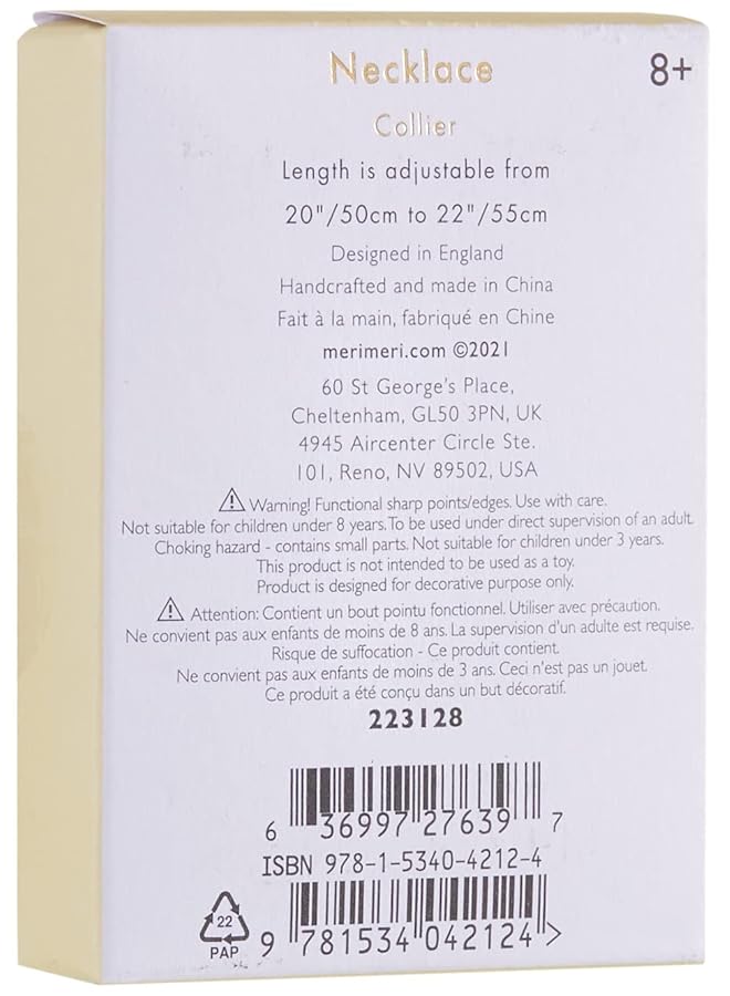 Meri Meri Enamel Cherries Necklace - Image 4