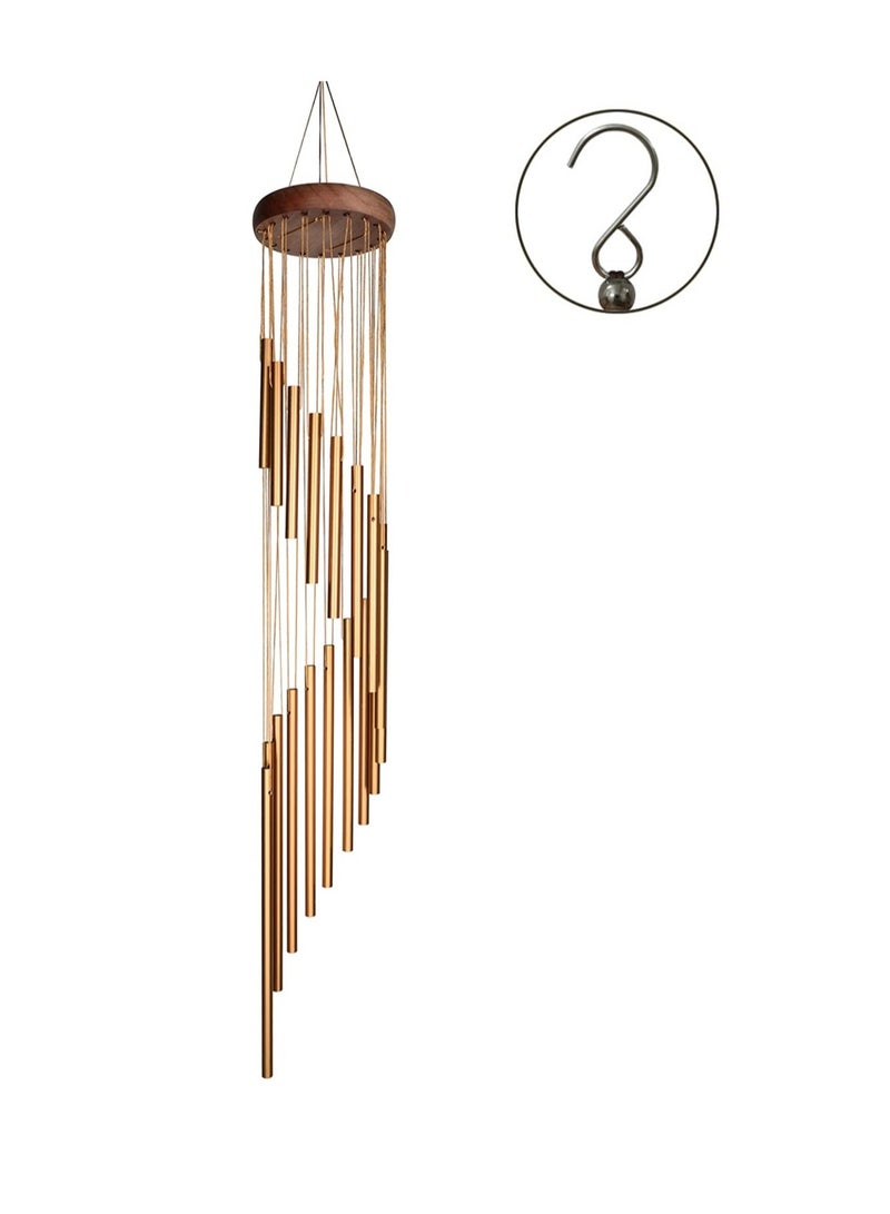 JINFANLI Wind Chimes for Outside,Memorial Gifts Wind Chimes Outdoor Clearance,35 inches Memorial Wind Chimes with S Hook for Home Garden Decoration - Image 1