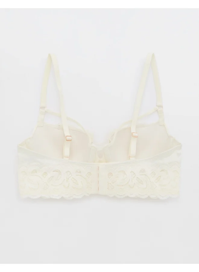 Aerie Lace Detail Plunge  Bra