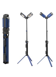 Crony VIP-11 Outdoor multi-function lamp 5000 Lumen Rechargeable Cordless Collapsible AC/DC Portable LED Work Light with Telescoping Tripod Stand  - Image 1