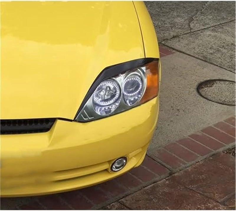 Yurefax Carbon Fiber Headlight Eyebrow for Hyundai Coupe - Image 5