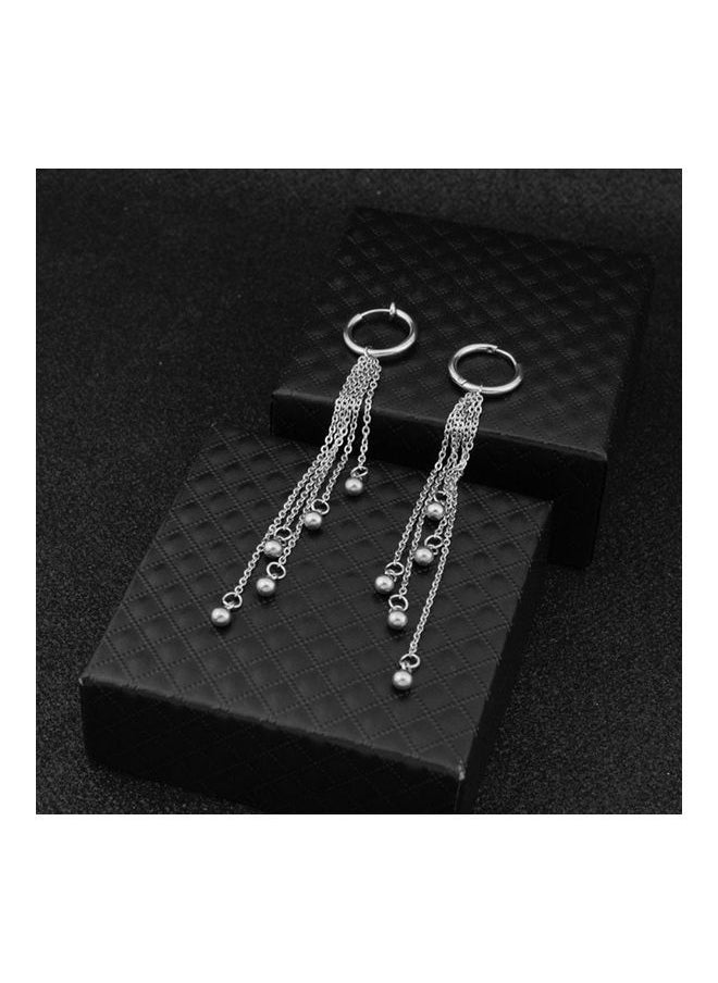 NIBEMINENT Bead Tassel Dangle Earring  - Image 4
