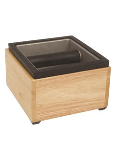 Rattleware Rattleware Stainless Maple Holder Knock Box - Perfect for Home, Cafe, Restaurant, Hotel, Office, or Commercial Establishment - Heavy Duty Knock Box Trusted By Baristas Worldwide (6″)  - Image 1