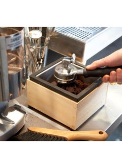 Rattleware Rattleware Stainless Maple Holder Knock Box - Perfect for Home, Cafe, Restaurant, Hotel, Office, or Commercial Establishment - Heavy Duty Knock Box Trusted By Baristas Worldwide (6″)  - Image 3