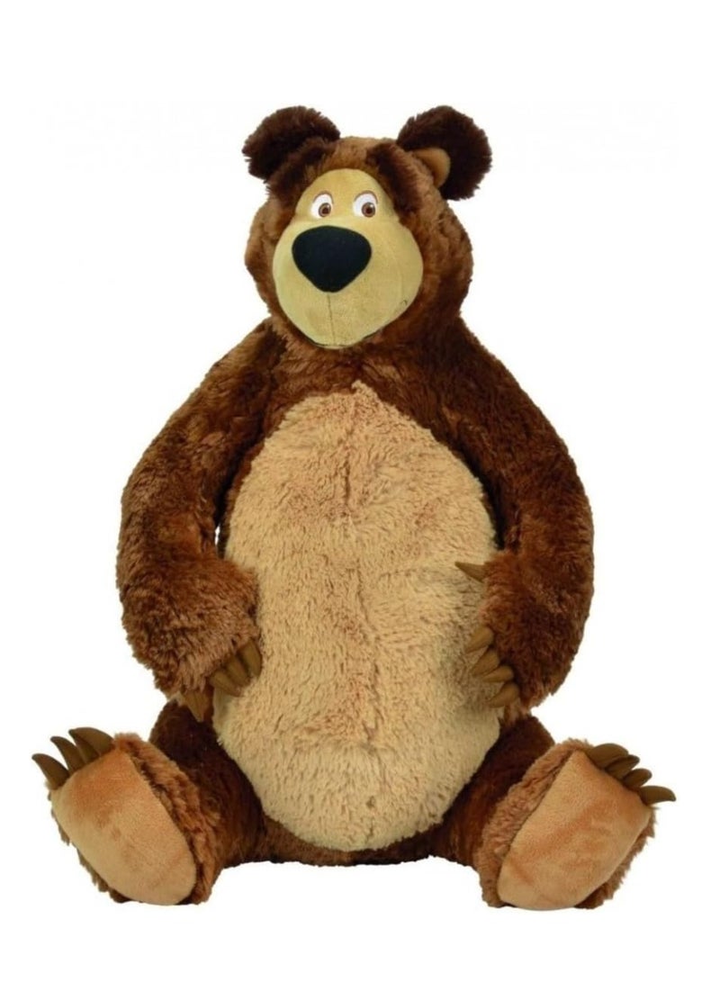 Masha and The Bear ماشا والدب دمية دب ناعمة 40 سم