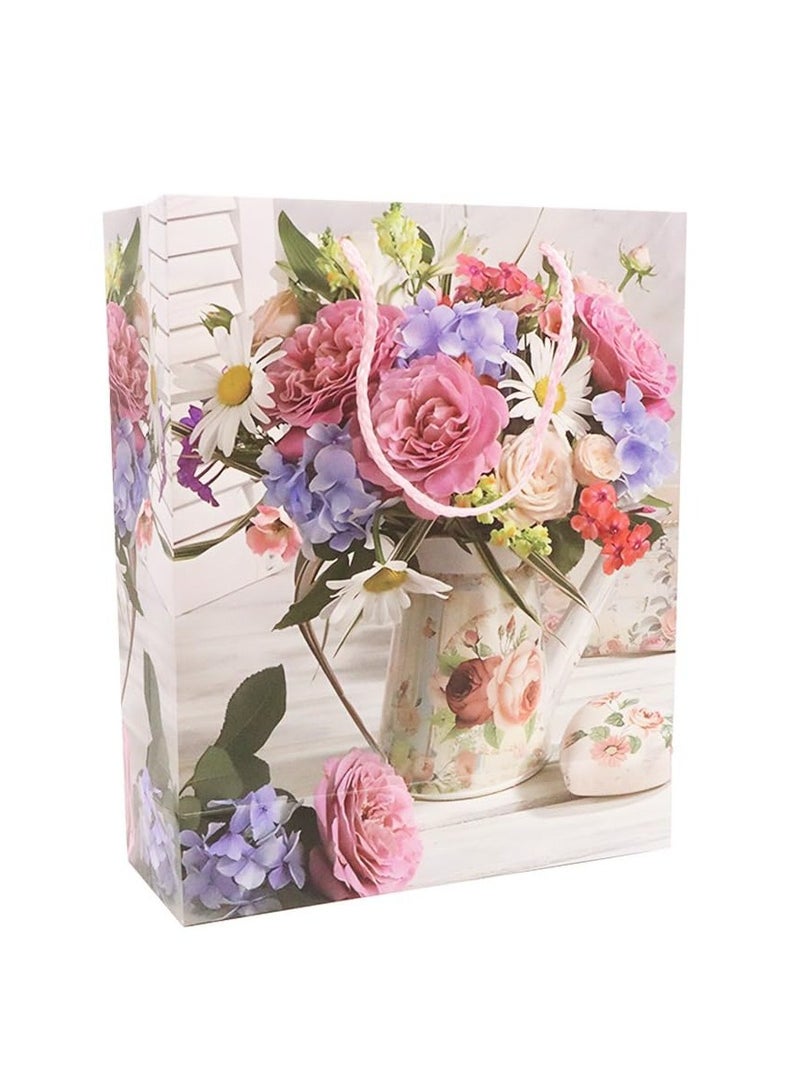 Yuwell Gift Bags With Comfortable Handle Set Of 4 Pcs for Birthday Wedding Gift Shopping And More Multicolor 18L x 8.5W x 23H  - Image 4