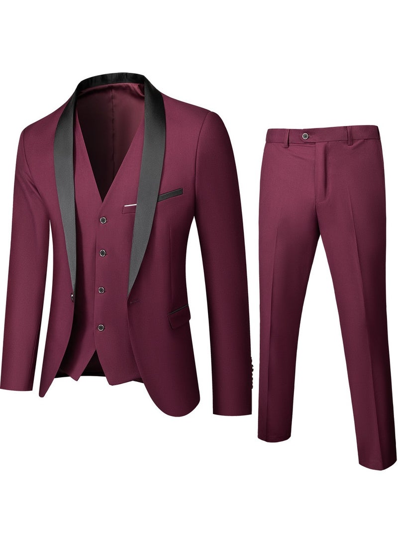 Warrior New Comfortable And Slim Fitting Men's Suit Set 