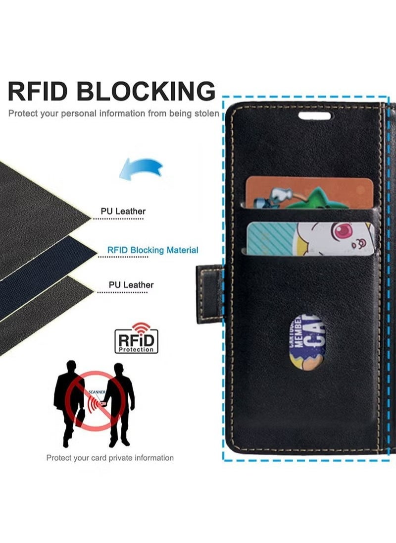 X-level iPhone 15 Pro Max Leather Case Wallet Flip Cover Card Slots Magnetic MagSafe Stand Phone Holder Function Fold Shockproof Protective Full Protection Anti-scratch  For iphone 15 Pro Max  - Image 4