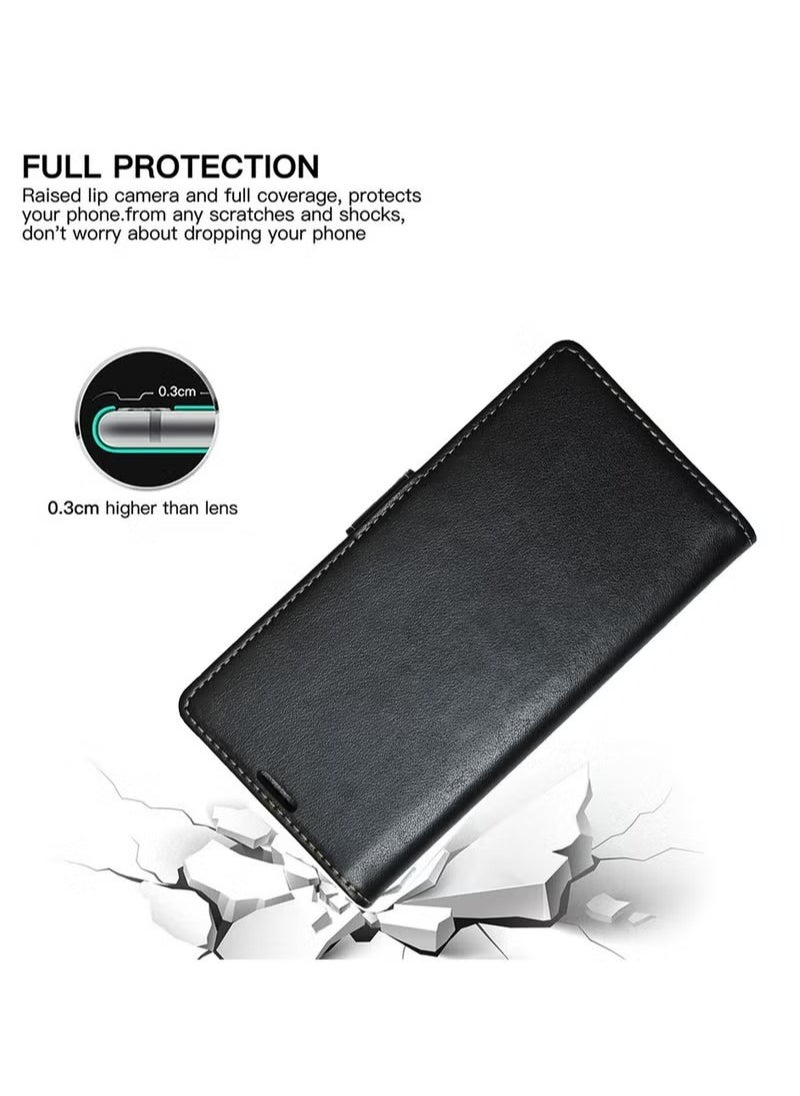 X-level iPhone 15 Pro Max Leather Case Wallet Flip Cover Card Slots Magnetic MagSafe Stand Phone Holder Function Fold Shockproof Protective Full Protection Anti-scratch  For iphone 15 Pro Max  - Image 5
