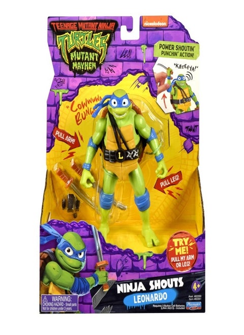 Ninja Turtle - Ninja Shouts Leonardo