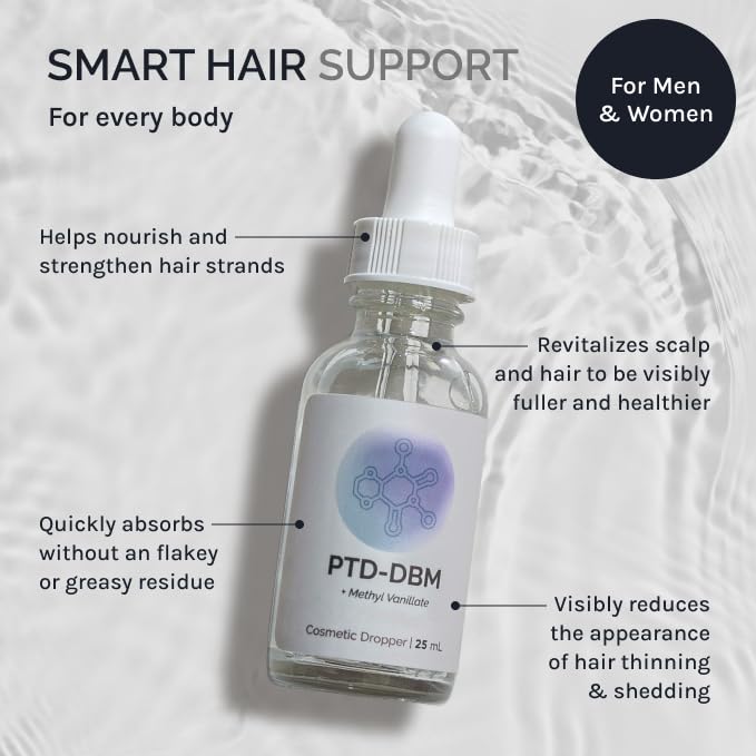InfiniWell PTDDBM Peptide Hair Serum for FullerLooking Hair Scalp Treatment for Visible Growth Follicle Renewal Reinforce Restoration Strand Integrity Optimal Density 25 ml - Image 3