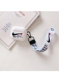 Chic AirPods Pro 2 Protective Case Cover AirPods 3 White Lanyard