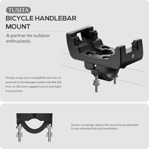 TUSITA حامل GPS للدراجات من TUSITA متوافق مع Garmin Montana 700 700i 710 710i 750i 760i - ملحقات المقود - Image 2