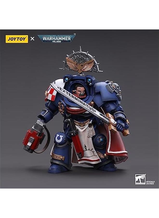 Generic - JoyToy Warhammer 40K Ultramarines Terminator Captain 1:18 Scale Collectible Action Figure - Image 1
