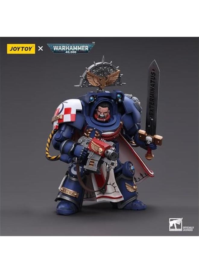 Generic - JoyToy Warhammer 40K Ultramarines Terminator Captain 1:18 Scale Collectible Action Figure - Image 1