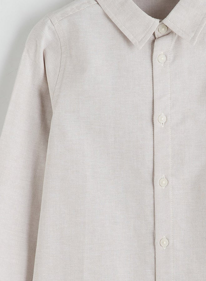 ال سي وايكيكي قميص أولادي أساسي بأكمام طويلة - Image 3