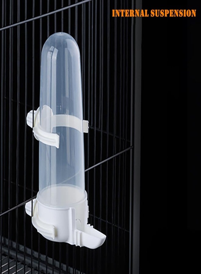 Shuoxpy Pet Bird Waterer - 8.45 Fl Oz Automatic Parrot Water Feeder, Suspended Bird Cage Dispenser for Parakeet, Budgie, Cockatiel, Lovebirds, Canary (2Pcs) - Image 4