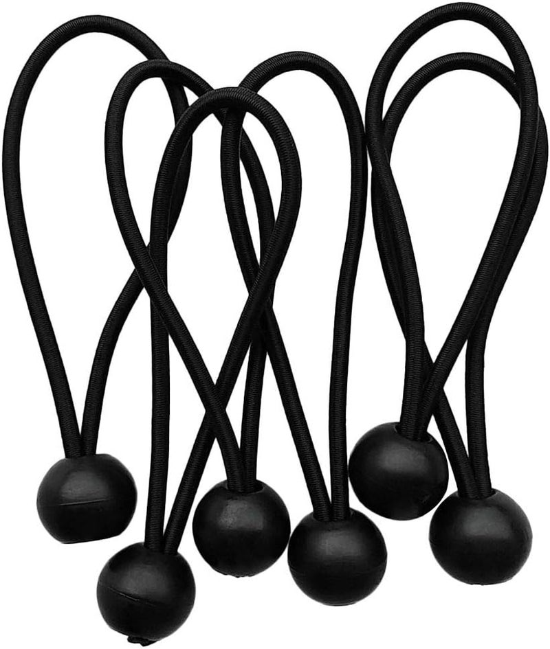 klarako Ball Bungee Tie Down Cord with 0.8inch Ball, UV Resistant - Image 2