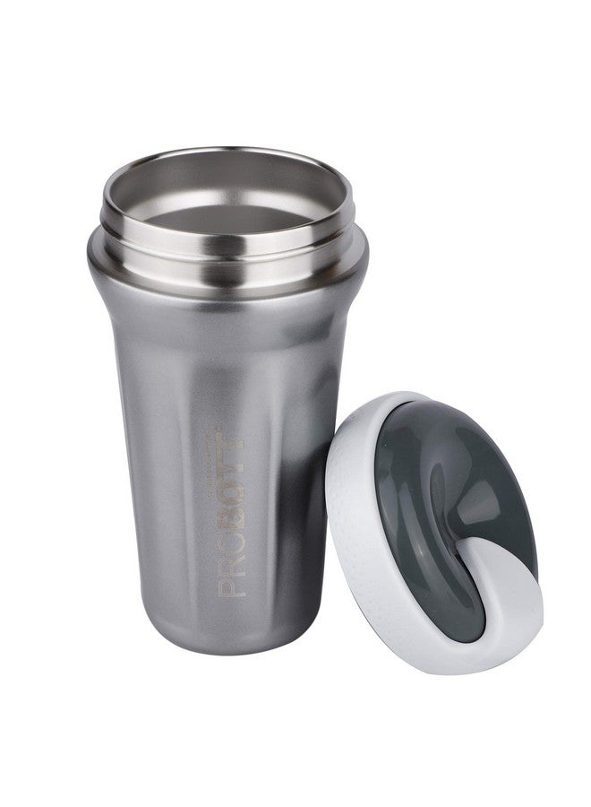 PROBOTT Thermosteel Elegant Shaker For Protein Shake Gym Each 500Ml -(Pack Of 2) (Silver)  - Image 3