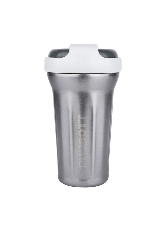 PROBOTT Thermosteel Elegant Shaker For Protein Shake Gym Each 500Ml -(Pack Of 2) (Silver)  - Image 2