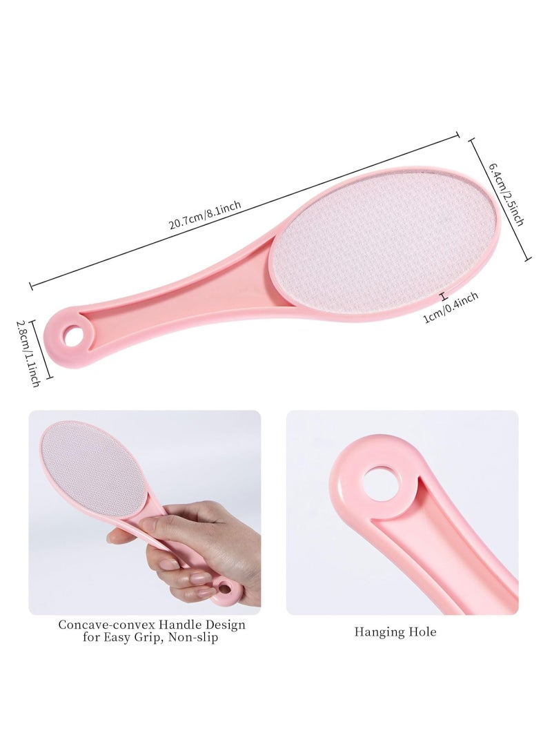 Excefore عبوتان من مبرد القدم الزجاجي النانوي لإزالة الجلد الميت والجلد الصلب للقدمين، أداة باديكير صحية مزدوجة الجوانب، ممحاة الشعر للحصول على أقدام وأيدي أكثر نعومة وسلاسة - Image 4