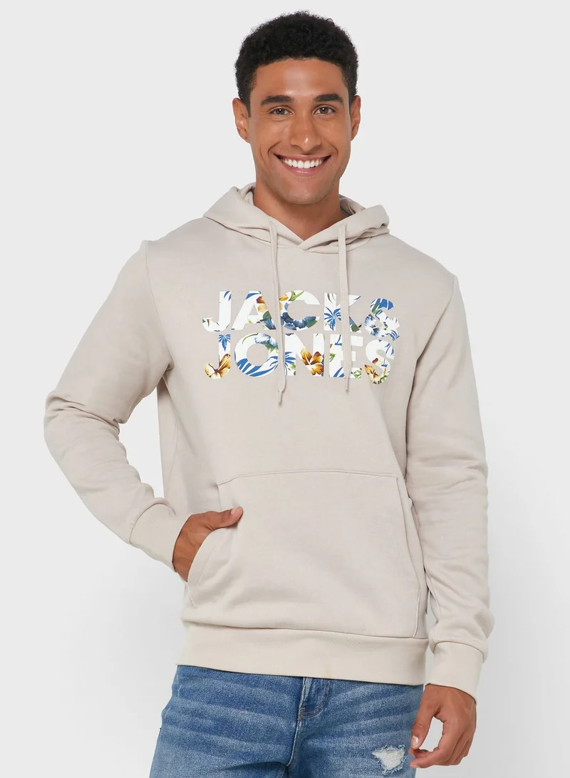 JACK & JONES Logo Hoodie
