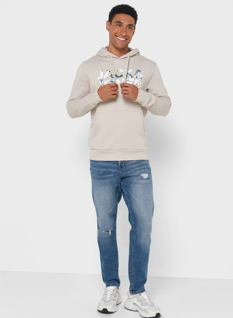 JACK & JONES Logo Hoodie