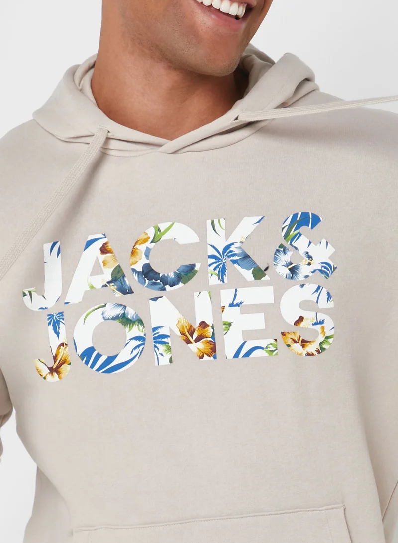 JACK & JONES Logo Hoodie