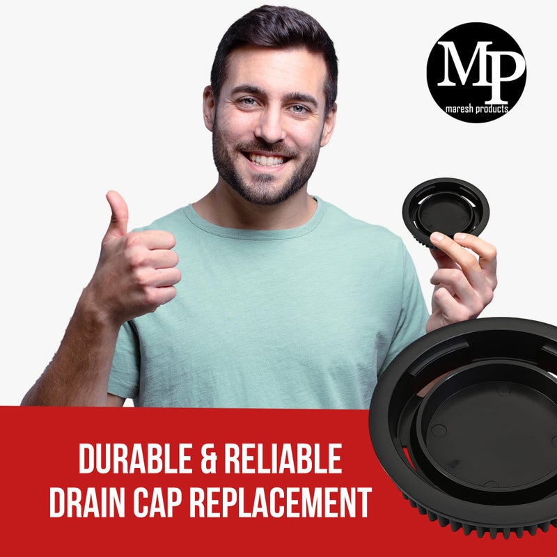 MP Maresh Products Drain Cap Compatible with Shop Vac Wet/Dry Vacuum Cleaner - Replacement Drain Cap for Wet and Dry Vacuum - Durable 2-3/4" Tank Drains Part Number 7446800-1 Pack - Image 5