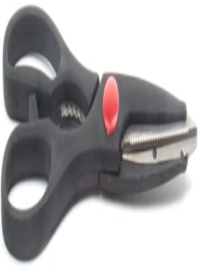 Fox Run Fox Run Kitchen Scissors with Bottle Opener, 0.5 x 3 x 8.25 inches, Black 