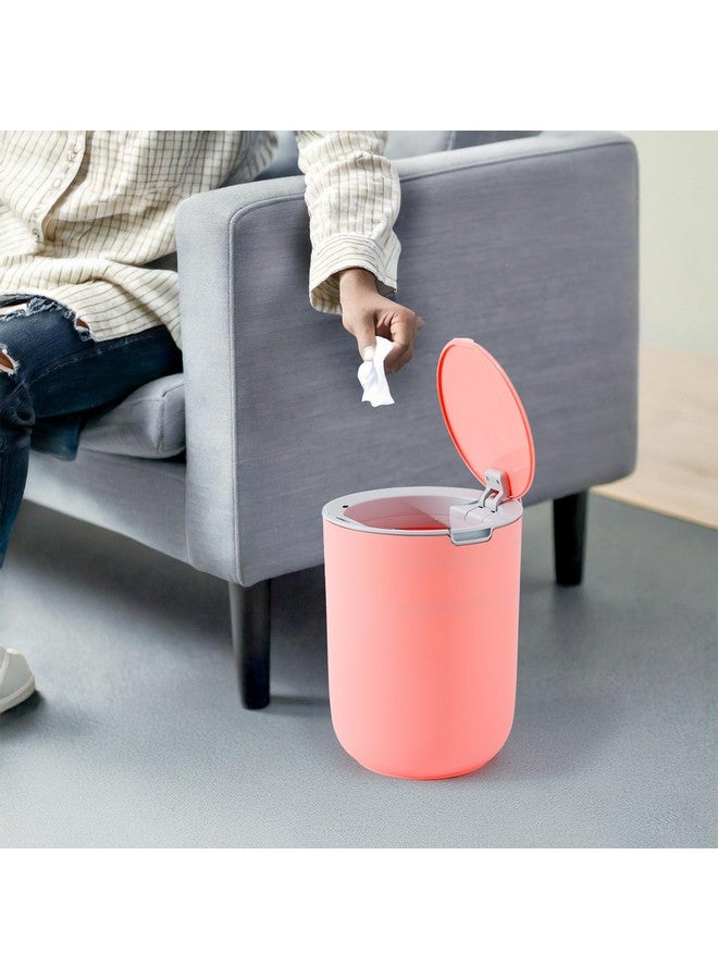 The Better Home 8L Smart Dustbin For Home | (28cm) Dustbin For Kitchen | Dust bin For Bathroom | Small Bin For Bedroom | Smart Sensor & Waterproof | Pink - Image 1