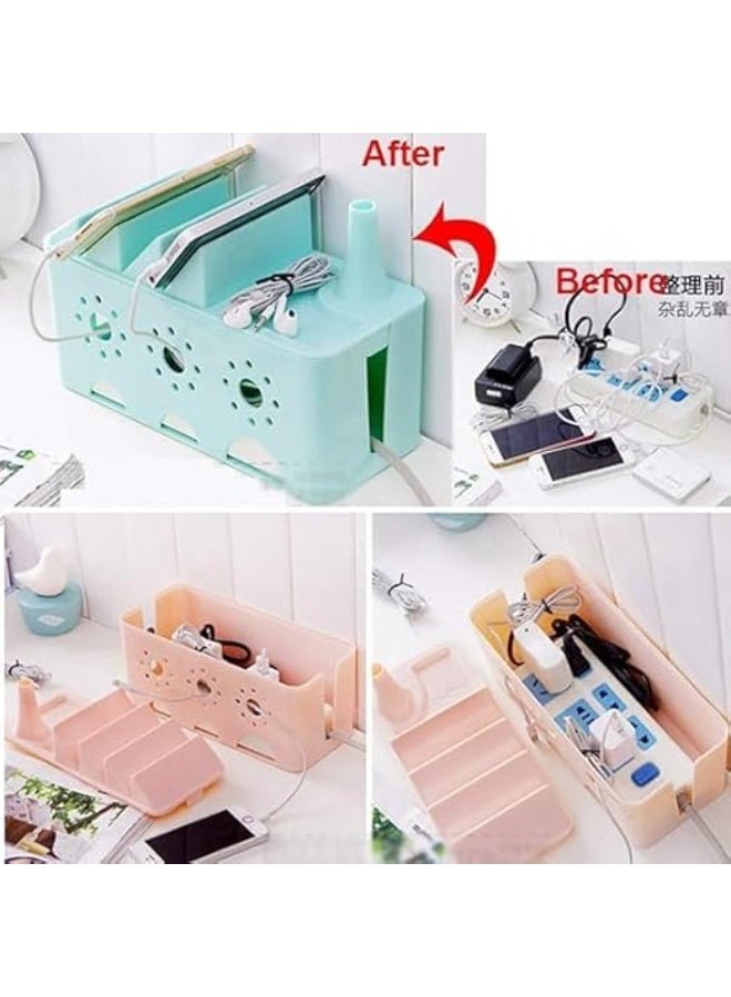 Plastic Cell Phone Organizer Divider for Various Phone Items Home and Office Use Multi Color - Image 4