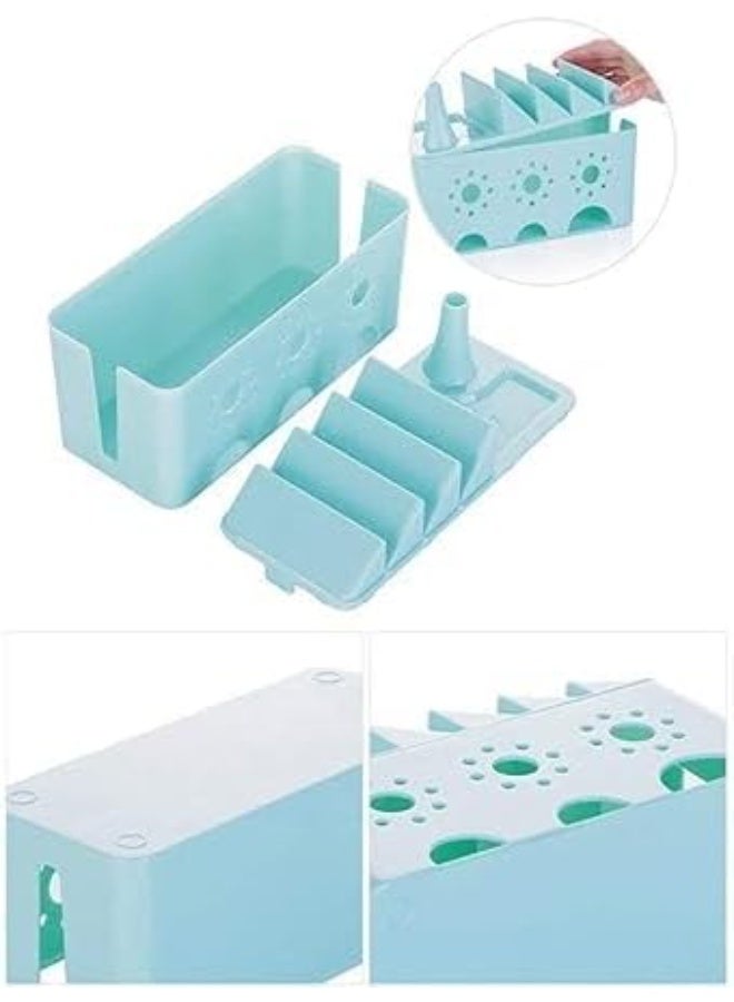 Plastic Cell Phone Organizer Divider for Various Phone Items Home and Office Use Multi Color - Image 5