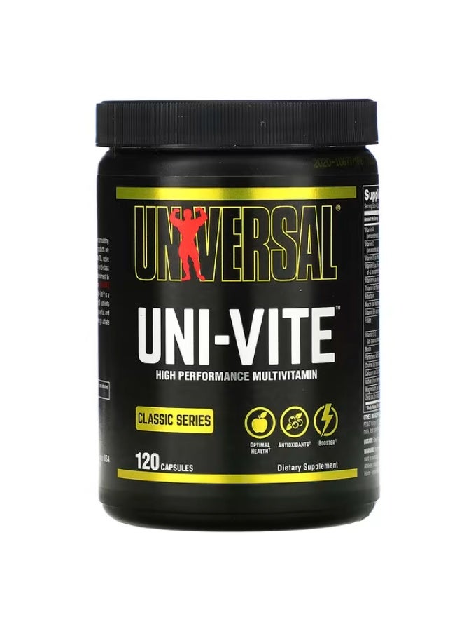 UNIVERSAL NUTRITION Universal Uni-Vite, 120 Capsules - Image 1