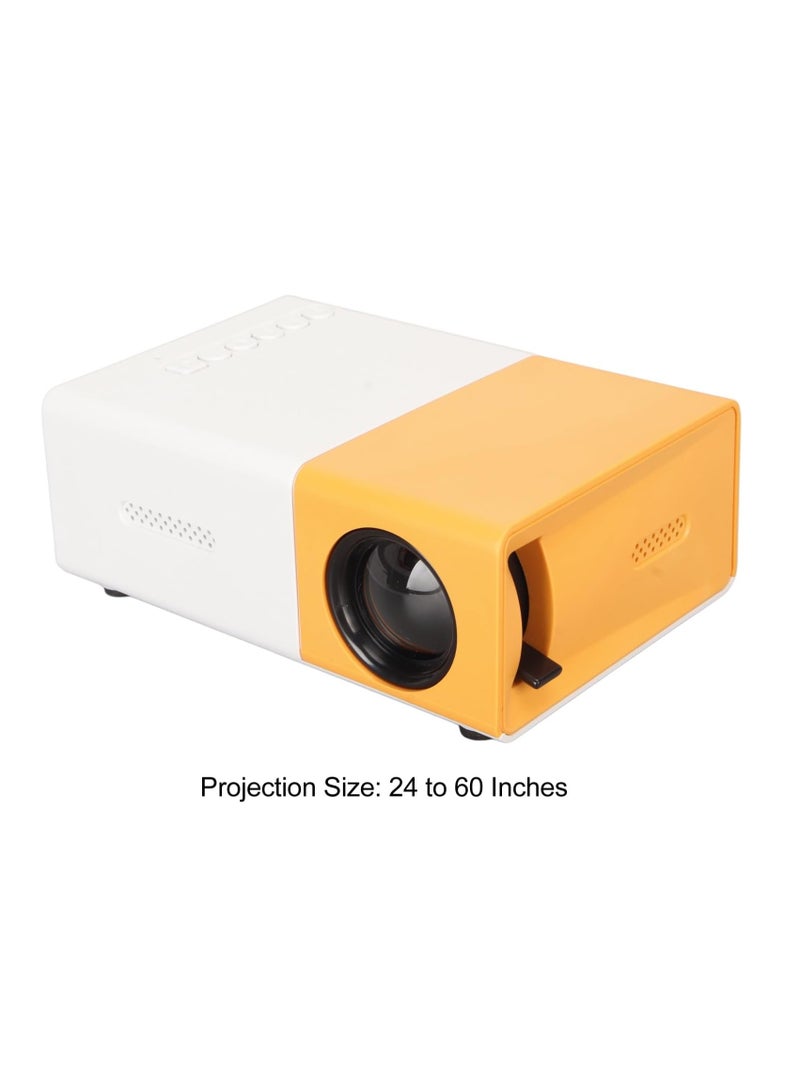 General Mini 1080P 1920x1080 multimedia multimedia theater LCD video projector with AV VGA USB office phone home TV Box   24 to 60 inch projection  - Image 5