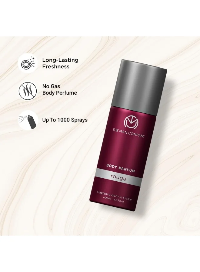 The Man Company  The Man Company Rouge-Body Parfum - 120 ml for Men | Best Price UAE