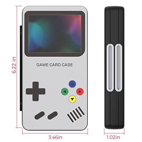 HEIYING Game Card Case for Nintendo Switch 2 / Switch OLED,Customized Pattern Portable Travel Carry Case with 48 Game Card Slots and 24 Micro SD Cards Slots - Image 5
