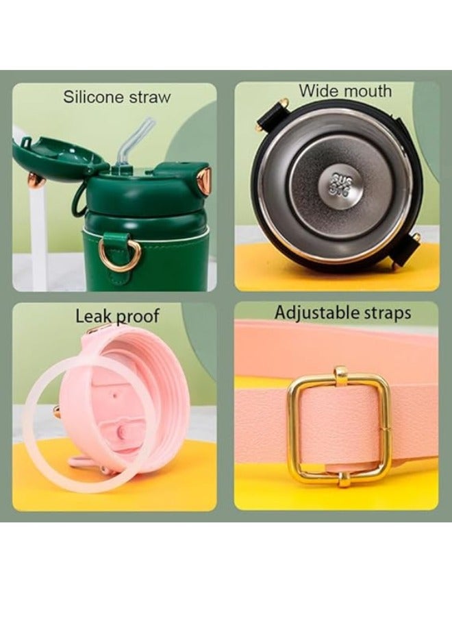 Twisoo Stainless Steel Water Bottle  – Vacuum Insulated & Leak Proof (Black, 400ml) - Image 3