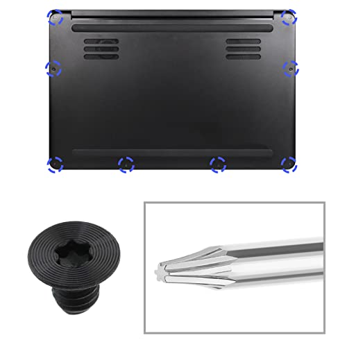 Create idea 20PCS M2x3 Torx T5 Laptop Bottom Case Screws with T5 Torx Screwdriver Compatible with Razer Stealth 13.3" Blade 15" Alloy Computer Components - Image 4