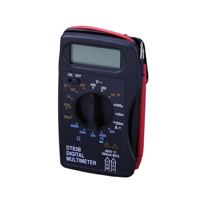 Portable Digital Multimeter Multifunctional Capacitor Tester High-Precision Range Temperature Measurement - Image 1